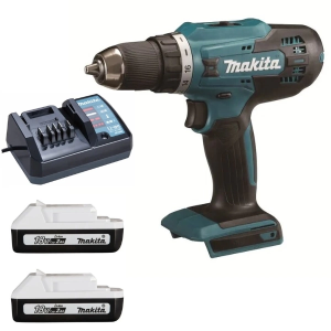 Makita DF488DWE MÁY KHOAN VÀ VẶN VÍT DÙNG PIN(BL1815G*2+ (kèm 02 pin + sạc)
