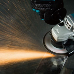 Makita DGA406Z MÁY MÀI GÓC DÙNG PIN(100MM/CÔNG TẮC TRƯỢ (không kèm pin sạc)
