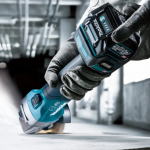 Makita GA003GM201 MÁY MÀI GÓC DÙNG PIN(100MM/CÔNG TẮC TRƯỢ (kèm 02 pin 4.0Ah + sạc nhanh)