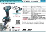 Makita DTW180Z MÁY SIẾT BU LÔNG DÙNG PIN(9.5MM/BL)(18V) (không kèm pin sạc)